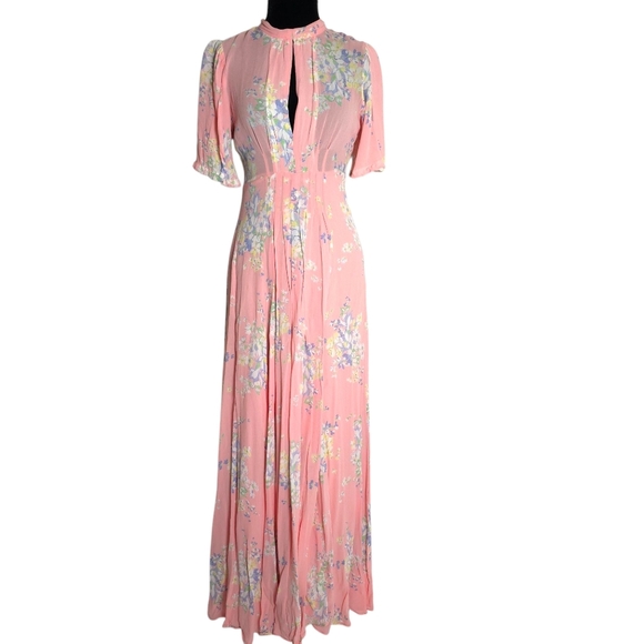 By TIMO X Free People Wildflowers Maxi Ethereal Dress - Picture 1 of 14
